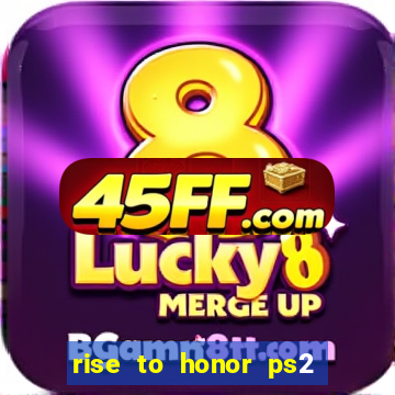 rise to honor ps2 iso pt br